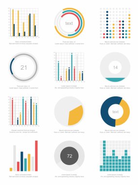 infographics öğeleri kümesi