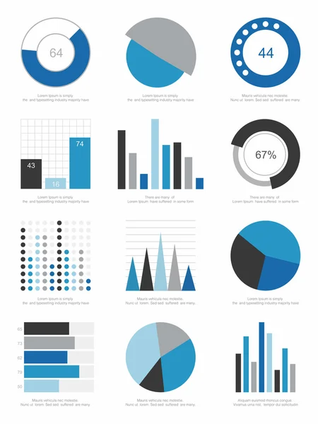 Infografiske elementer – stockvektor