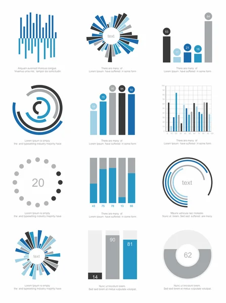 Set infografische elementen — Stockvector