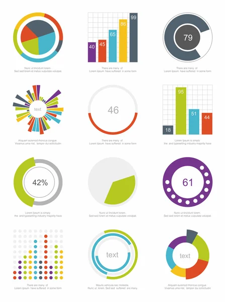 Elementy infograficzne — Wektor stockowy