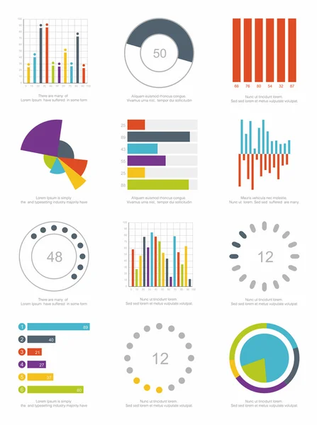Prvky Infographics — Stockový vektor