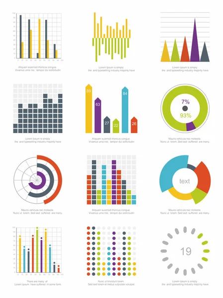 Elementy infograficzne — Wektor stockowy