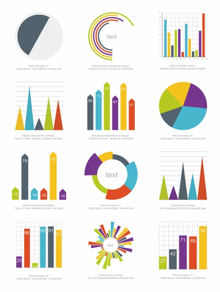 Elementi infografici — Vettoriale Stock