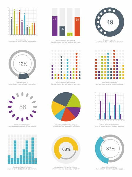 Elementy infograficzne — Wektor stockowy