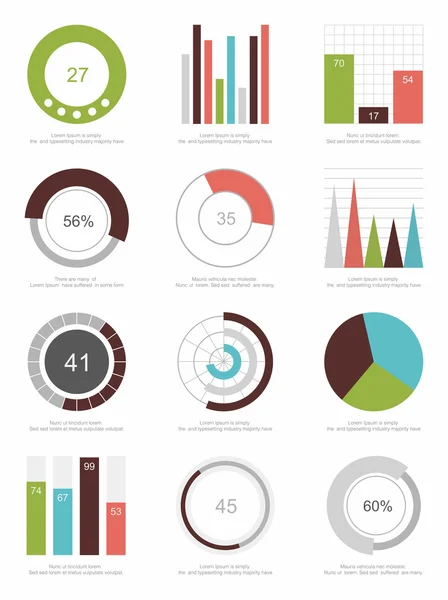 Infografiske elementer – stockvektor