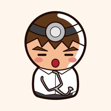 kişi karakter docter Tema öğeleri