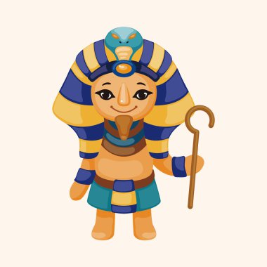 pharaoh theme elements clipart