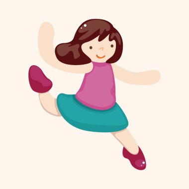 dansçı Tema öğeleri