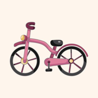 ulaşım Bisiklet Tema öğeleri