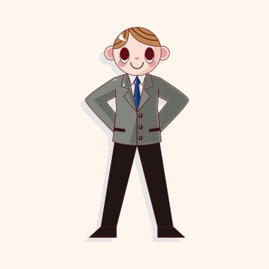 Ofis çalışanları Tema öğeleri 