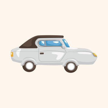 ulaşım araba tema öğeleri