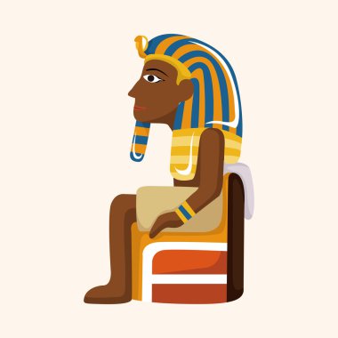 pharaoh theme elements clipart