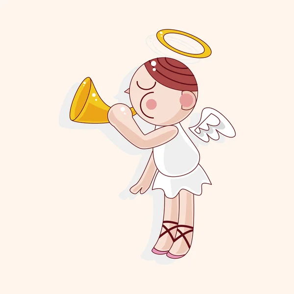 天使のテーマの要素 — ストックベクタ