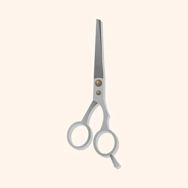 Елементи ножиць для волосся — стоковий вектор