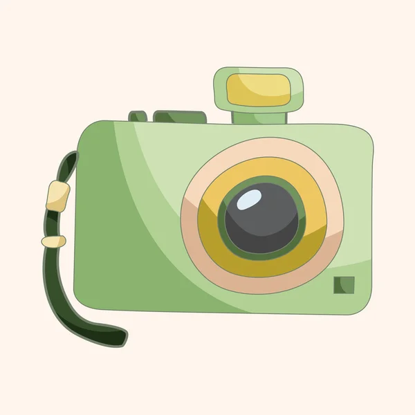 Camera theme elements — Stock Vector