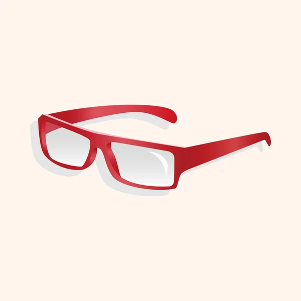 Elementos temáticos gafas — Archivo Imágenes Vectoriales