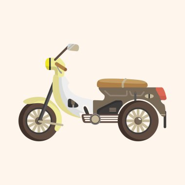 ulaşım motor Tema öğeleri vektör, eps