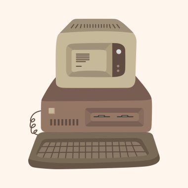 bilgisayar Tema öğeleri vektör, eps