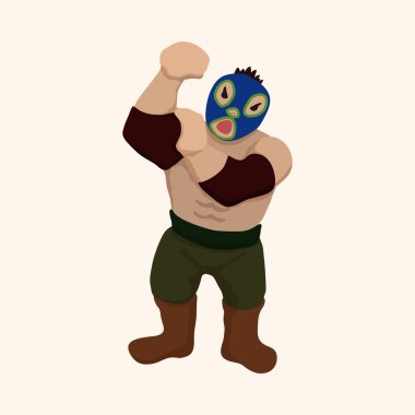 Güreşçi Tema öğeleri 