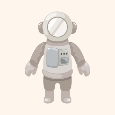 Spaceman Tema öğeleri vektör, eps