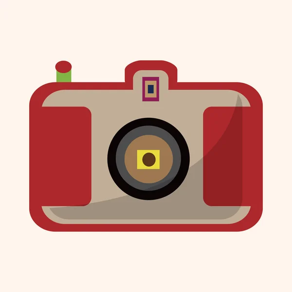 Camera theme elements vector,eps — Stock Vector