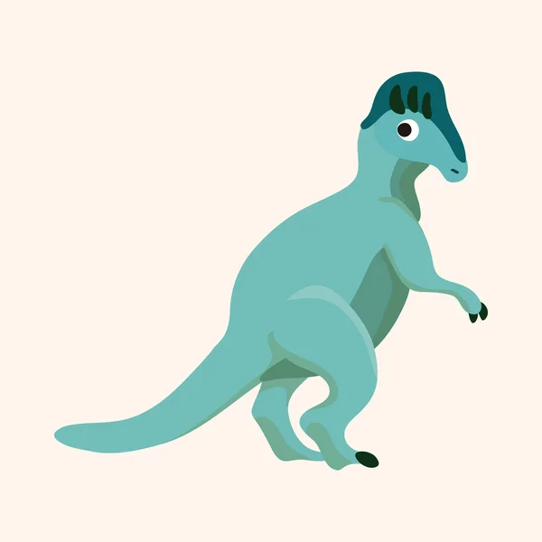 Dinosaurus karikatura téma prvky vektoru, eps — Stockový vektor