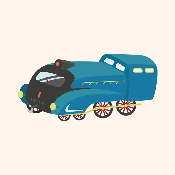 Transport Zug Themenelemente Vektor, eps — Stockvektor