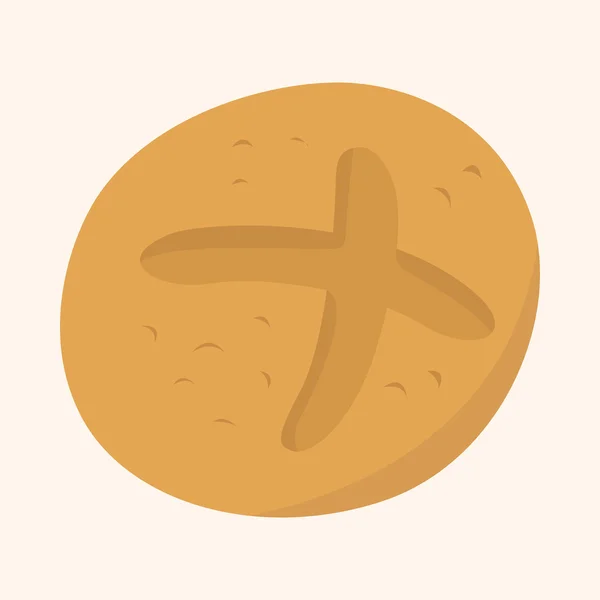Хліб елементи теми — стоковий вектор