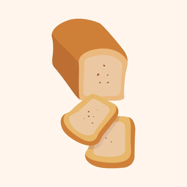 Elementos do tema pão —  Vetores de Stock