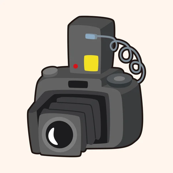 Camera theme elements vector,eps — Stock Vector