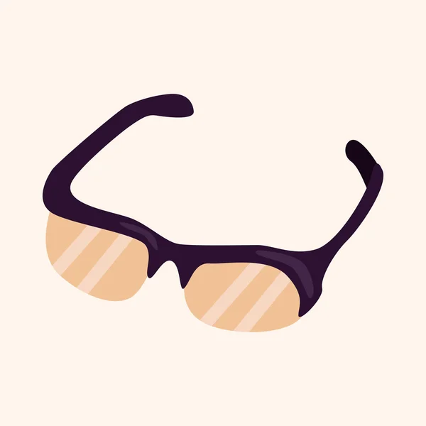 Вектор елементів теми окулярів, зберігається — стоковий вектор