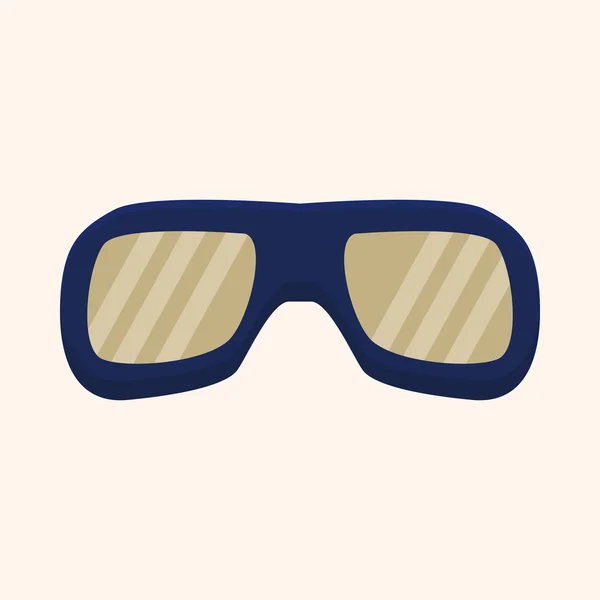 Gafas tema elementos vector, eps — Vector de stock