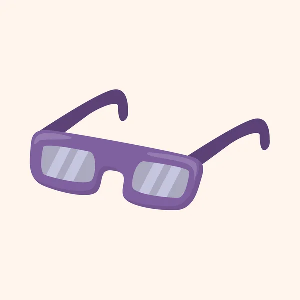 Glasses theme elements vector,eps — Stock Vector