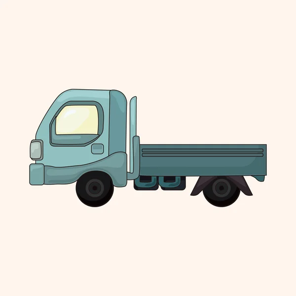 LKW Themenelemente Vektor, eps — Stockvektor