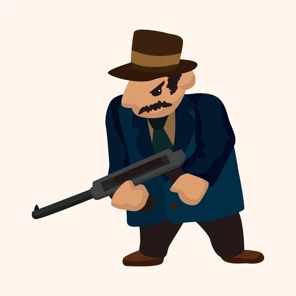 マフィアのテーマの要素ストックベクター ロイヤリティフリーマフィアのテーマの要素イラスト Depositphotos