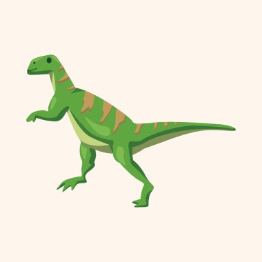 dinozor Tema öğeleri vektör, eps