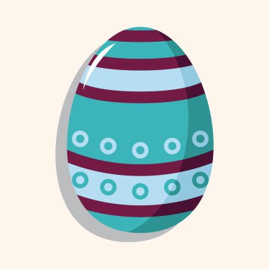Paskalya yumurtası Tema öğeleri arka plan, eps10