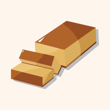 Dekorasyon kek Tema öğeleri vektör, eps10