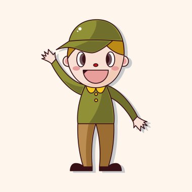 teslimatçı Tema öğeleri vektör, eps