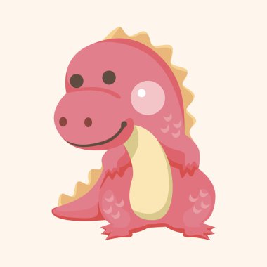 dinozor çizgi film Tema öğeleri