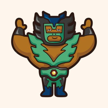 Güreşçi Tema öğeleri 