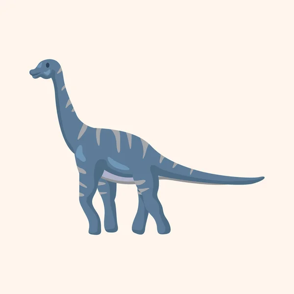 Éléments thème dinosaure vecteur, eps — Image vectorielle