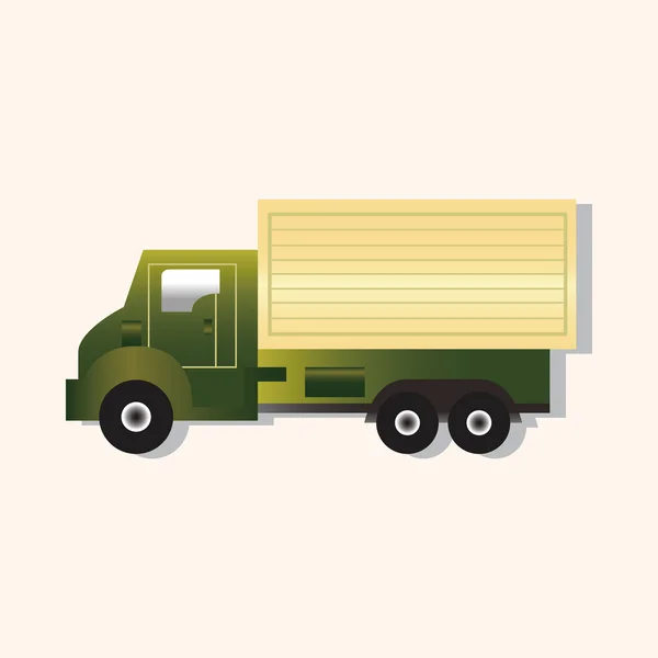 Truck theme elements vector,eps — Stock Vector