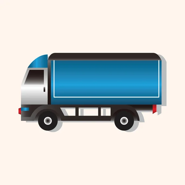 Camion elementi a tema vettore, eps — Vettoriale Stock