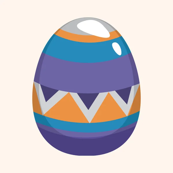 Easter egg theme elements background, eps10 — Vetor de Stock