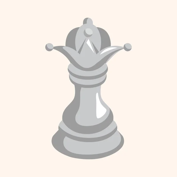 チェスのテーマの要素 — ストックベクタ