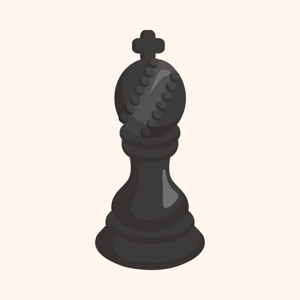 Éléments de thème d'échecs — Image vectorielle