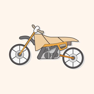 ulaşım motor Tema öğeleri vektör, eps