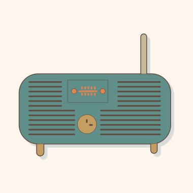 radyo Tema öğeleri vektör, eps