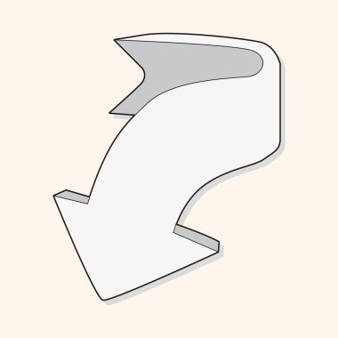 ok Tema öğeleri vektör, eps